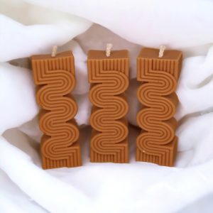 Lot de 3 bougies Le Caire ( Egypte)